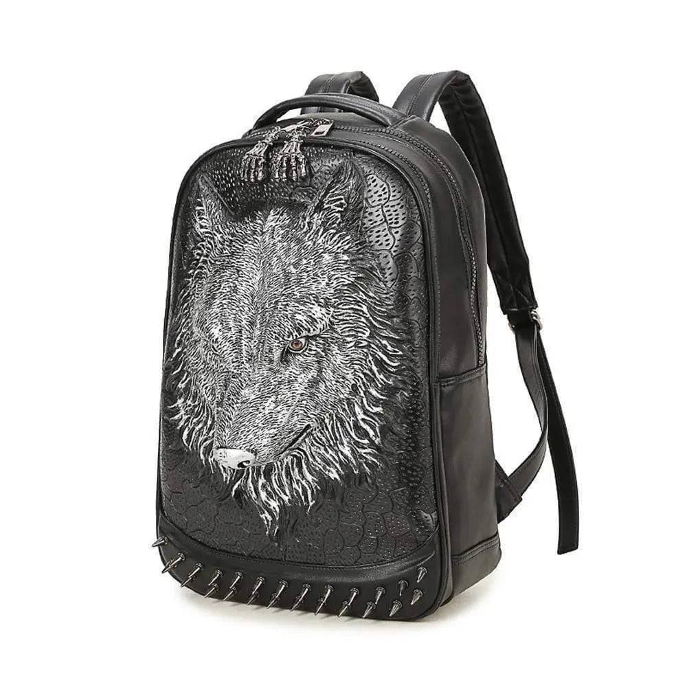 3D Backpack,3D Wolf Face Modeling backpack Without Hat - RUTH'S PLUG
