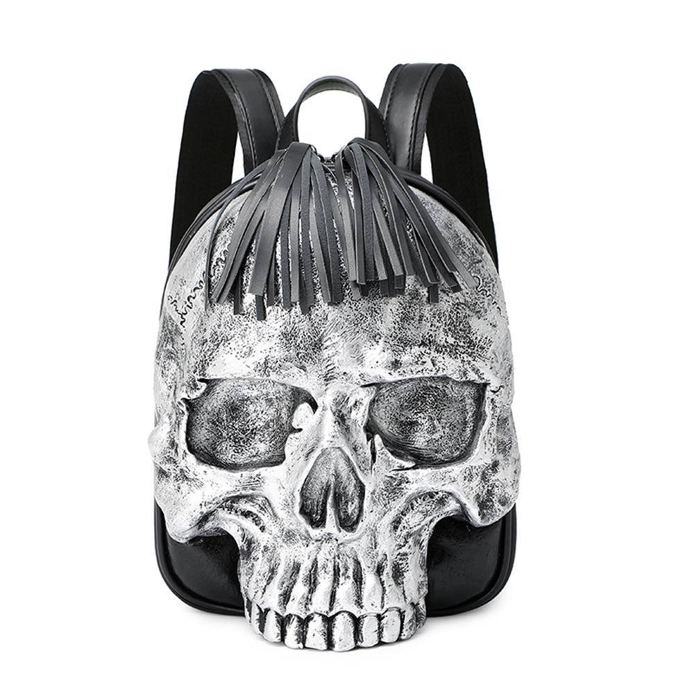 3D Skull Backpack ,3D Skull Speaker Small Backpack - RUTH'S PLUG