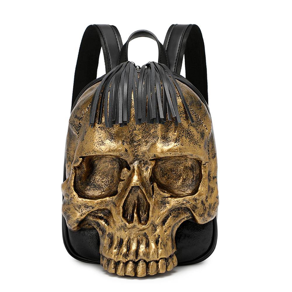 3D Skull Backpack ,3D Skull Speaker Small Backpack - RUTH'S PLUG