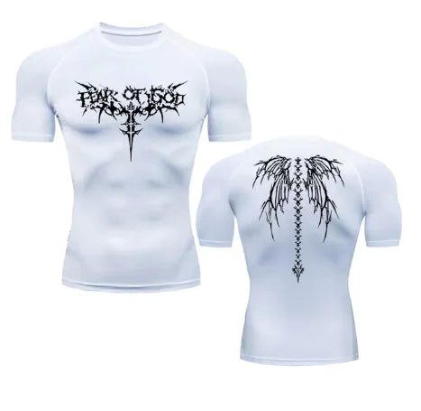 Anime Print Gym Sport Quick Dry Gym TShirts - RUTH'S PLUG