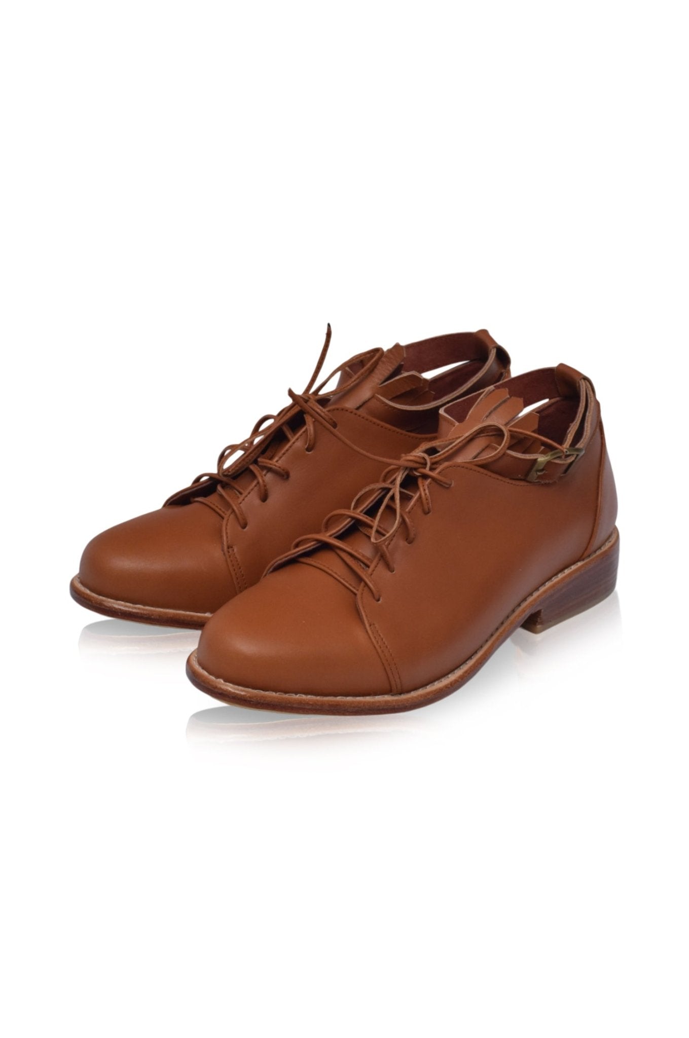 Boston Leather Oxfords - RUTH'S PLUG