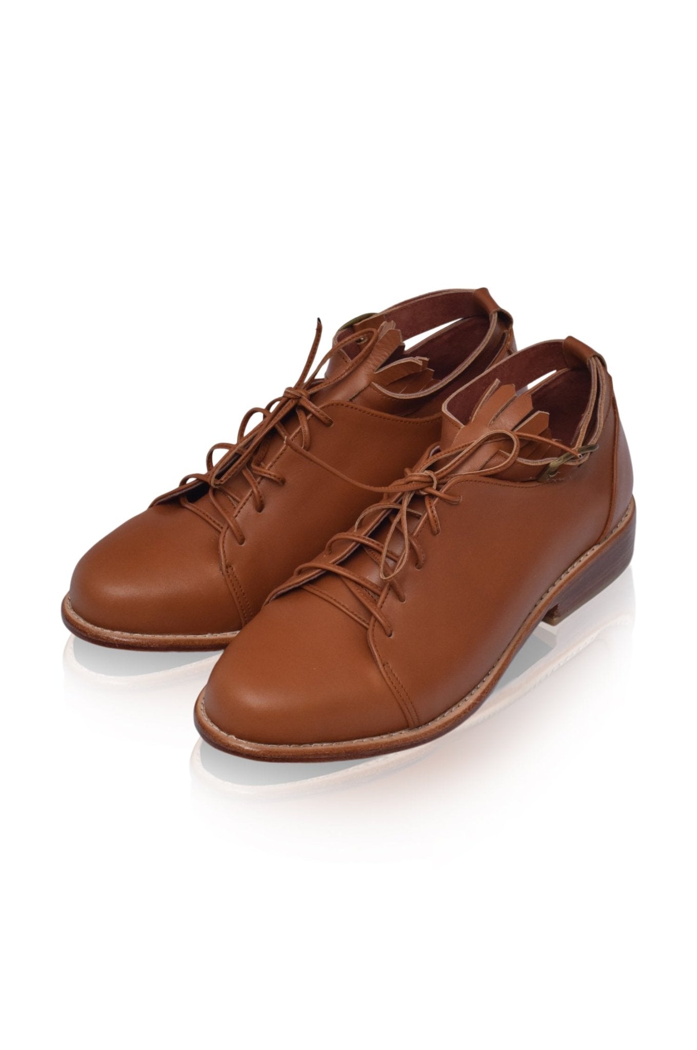 Boston Leather Oxfords - RUTH'S PLUG