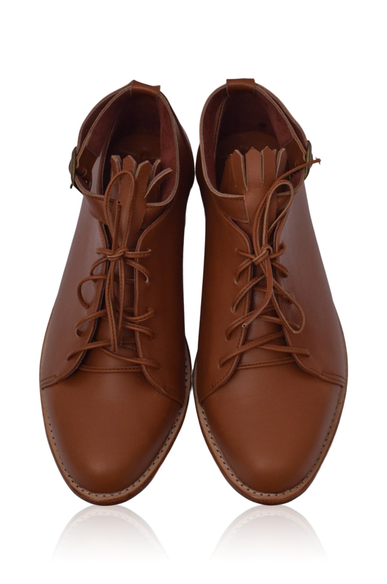 Boston Leather Oxfords - RUTH'S PLUG