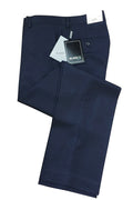 "Bradley" Midnight Navy Luxury Wool Blend Suit Pants - Unhemmed - RUTH'S PLUG